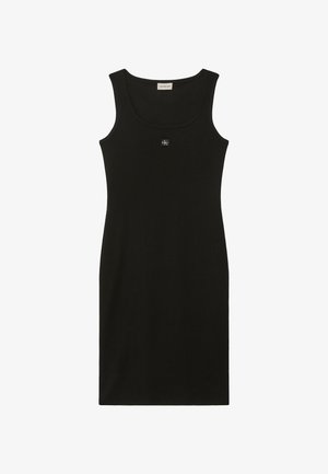 Calvin Klein Jeans BABY LABEL SQUARE - Jerseykjole - black
