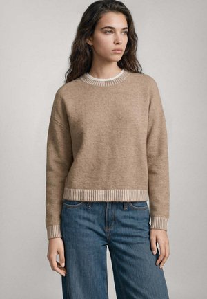 Mango Kids, TEEN - Jumper - light brown