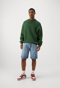Jack & Jones JJIALEX JJORIGINAL JORTS - Denimové šortky - blue denim