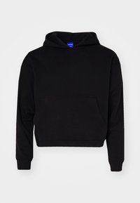 JORREBELLION CROPPED HOOD UNISEX - Sweat à capuche - black