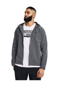 Under Armour - STRETCH - Windbreaker - pitch gray (012) Thumbnail Image 1