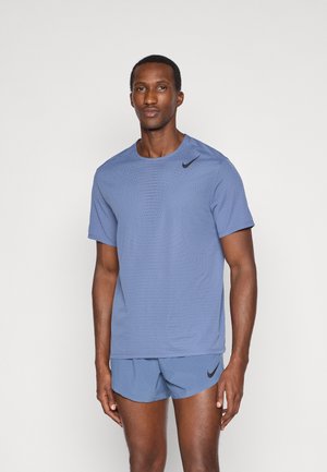 TOP - T-Shirt sport - diffused blue/black
