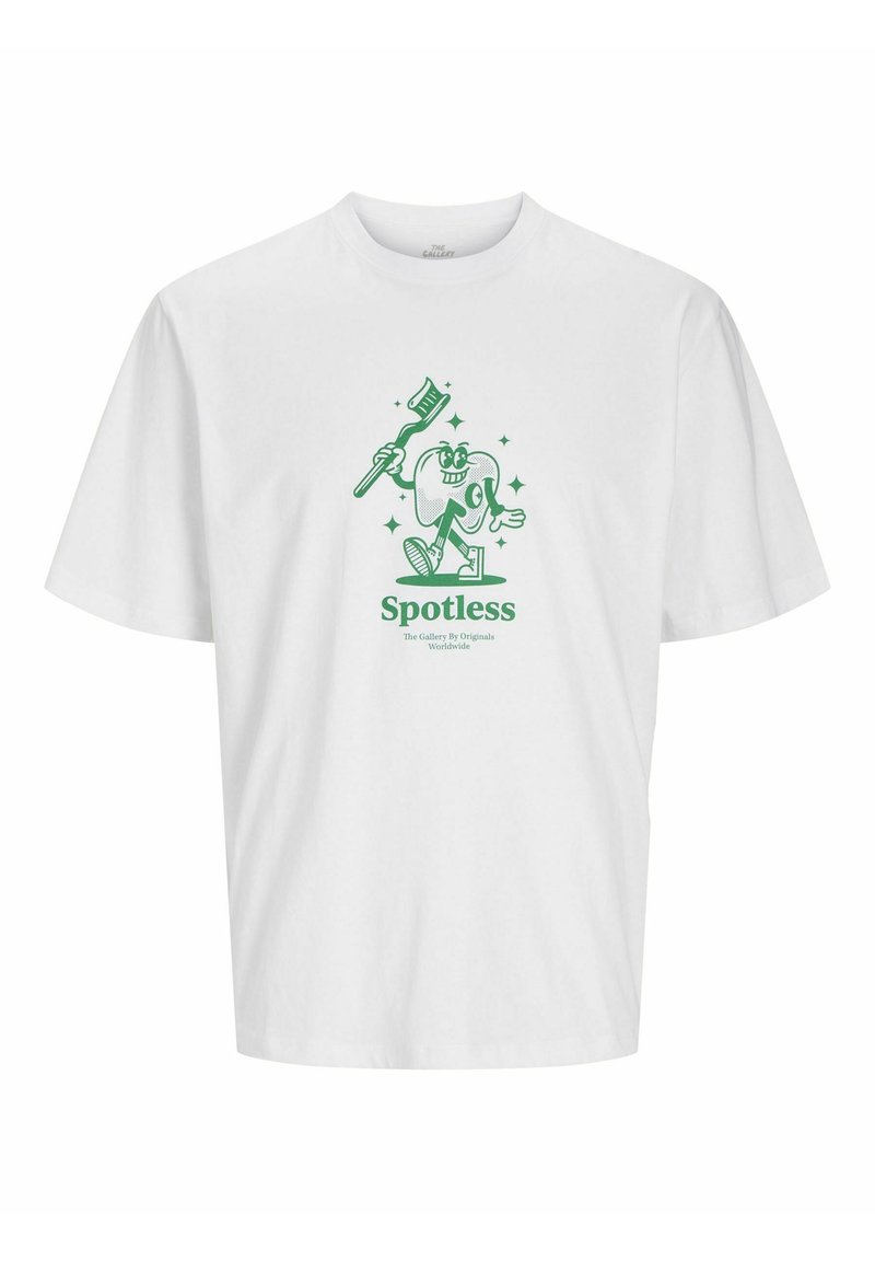 jack & jones T-shirt print crème