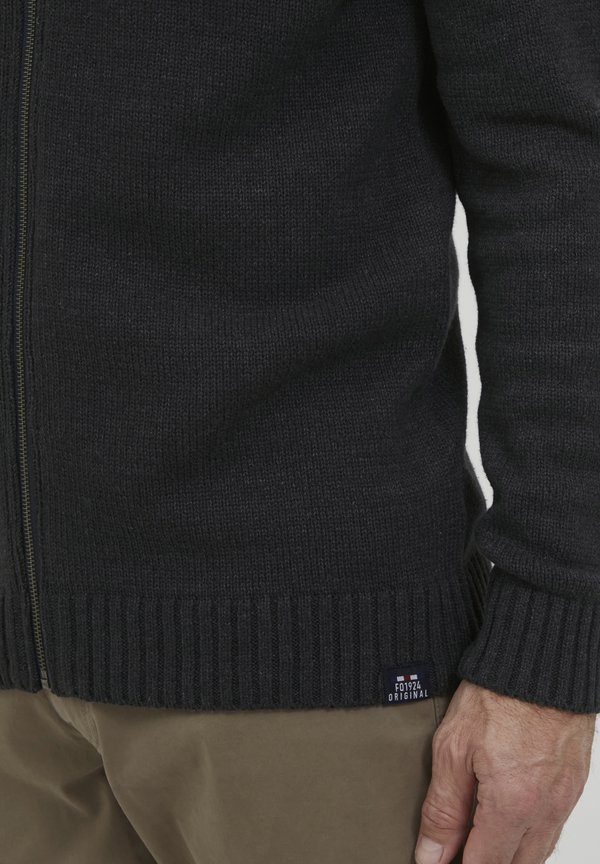FQEdvard - Cardigan - charcoal mix2