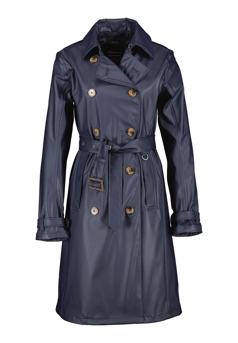 Didriksons Trenchcoat blauw