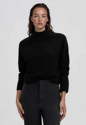 Terranova, MAGLIA TINTA UNITA - Maglione - nero