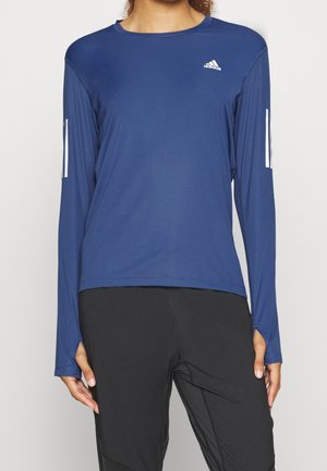 Langærmet T-shirt - blue