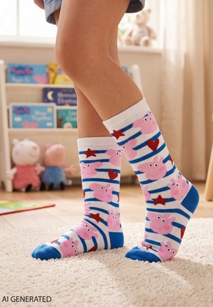 Peppa Pig, 5ER PACK PEPPA WUTZ - Socks - pink