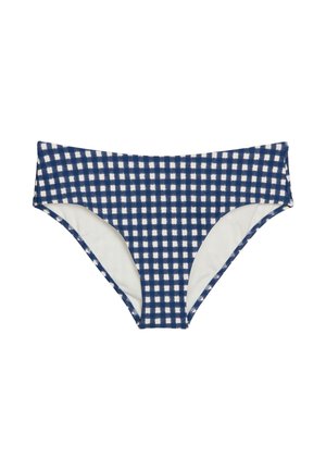 Marc O'Polo, SHINY - Bikini bottoms - navy peony check