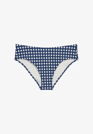 Marc O'Polo, SHINY - Bikini-Hose - navy peony check