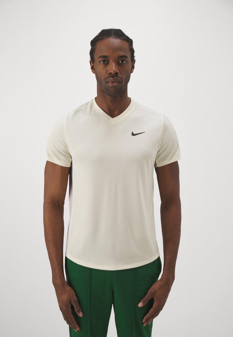 Nike Performance TOP - Camiseta deportiva - coconut milk/platinum violet