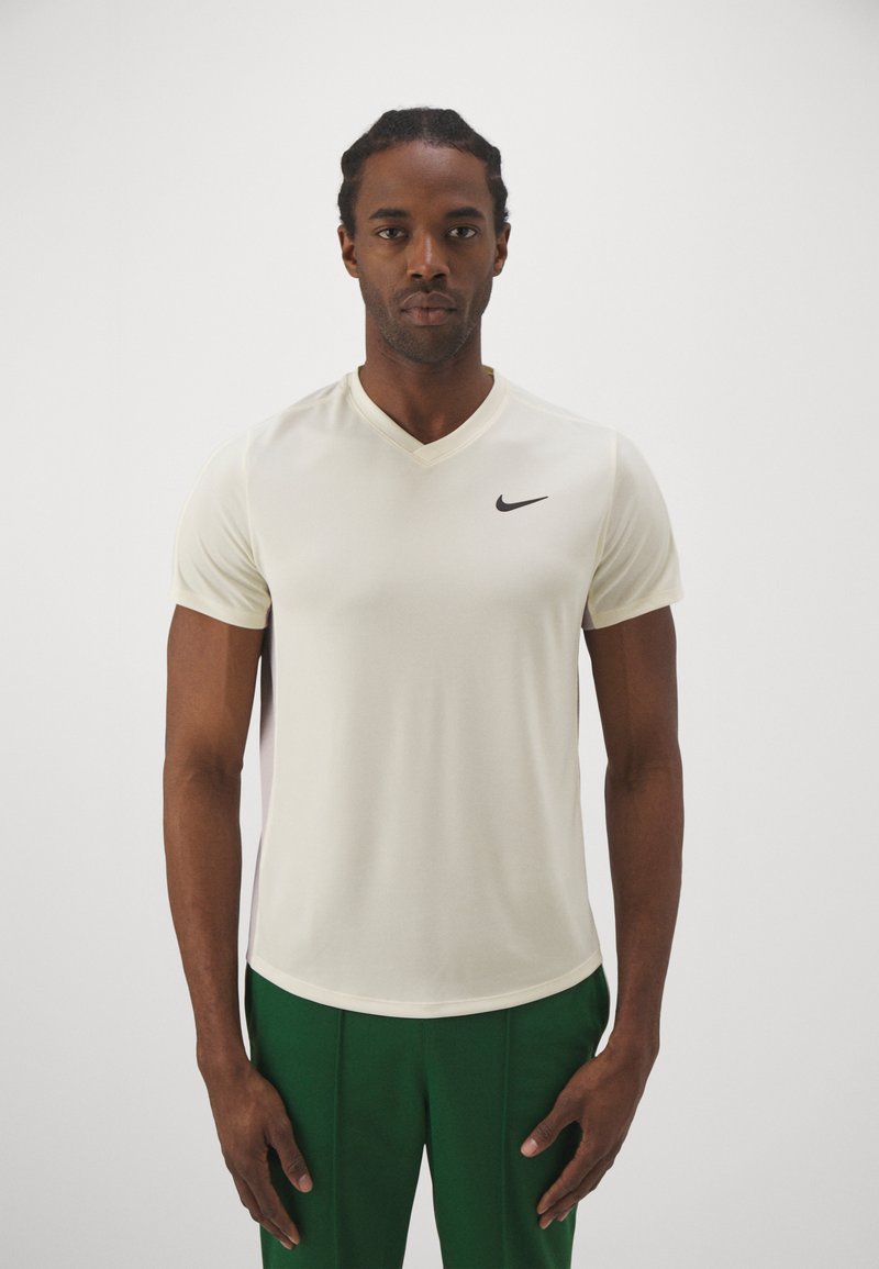 Nike Performance - T-shirt de sport - coconut milk/platinum violet, Agrandir