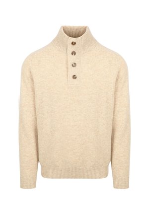 STEPPIN' OUT MOCKER  - Strickpullover - beige