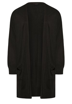 Yours Clothing, BALLOON SLEEVE FINE - Chaqueta de punto - black