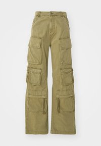 MULTIPOCKET PANT  - Pantaloni cargo - olive