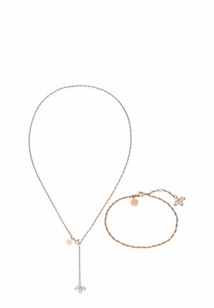 MAHINA CLUB LOTUS SET - Fußkettchen - roségoldfarben