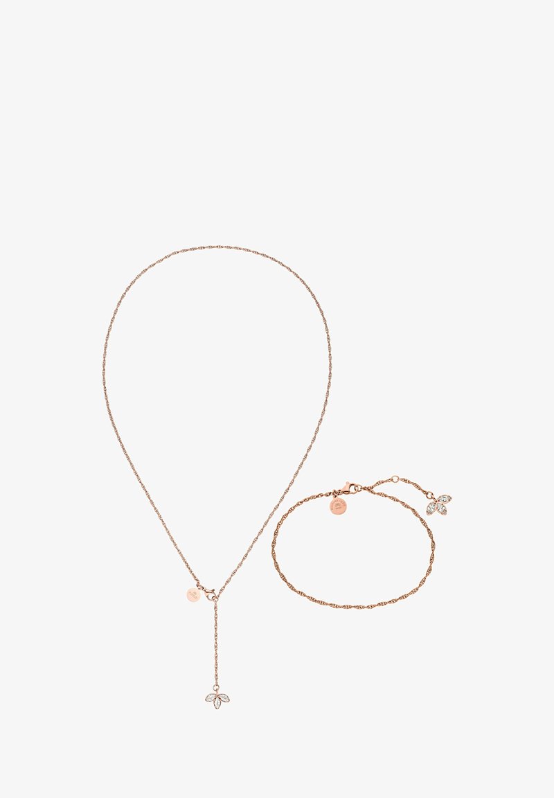 PURELEI MAHINA CLUB LOTUS SET - Fußkettchen - roségoldfarben