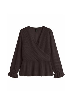 Vero Moda, BLOUSE VMDORA TOP - Blusa - chocolate torte