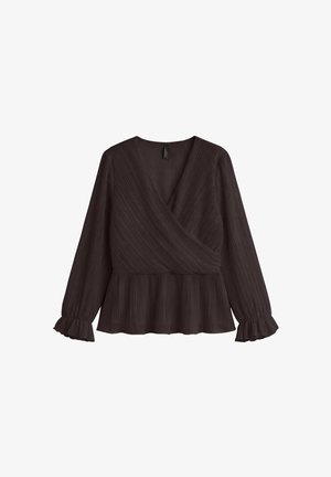 Vero Moda, BLOUSE VMDORA TOP - Blusa - chocolate torte