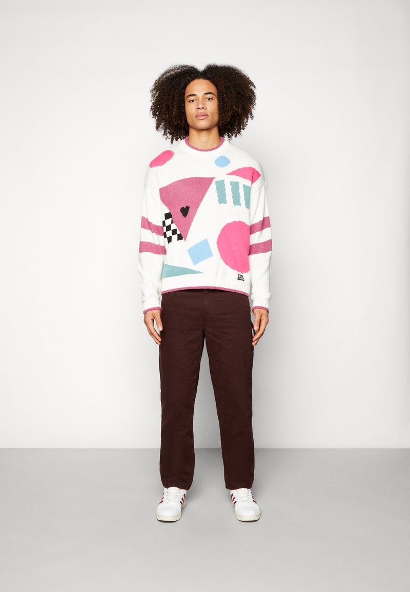 YOURTURN WORKWEAR UNISEX - Τζιν χαλαρής εφαρμογής - brown