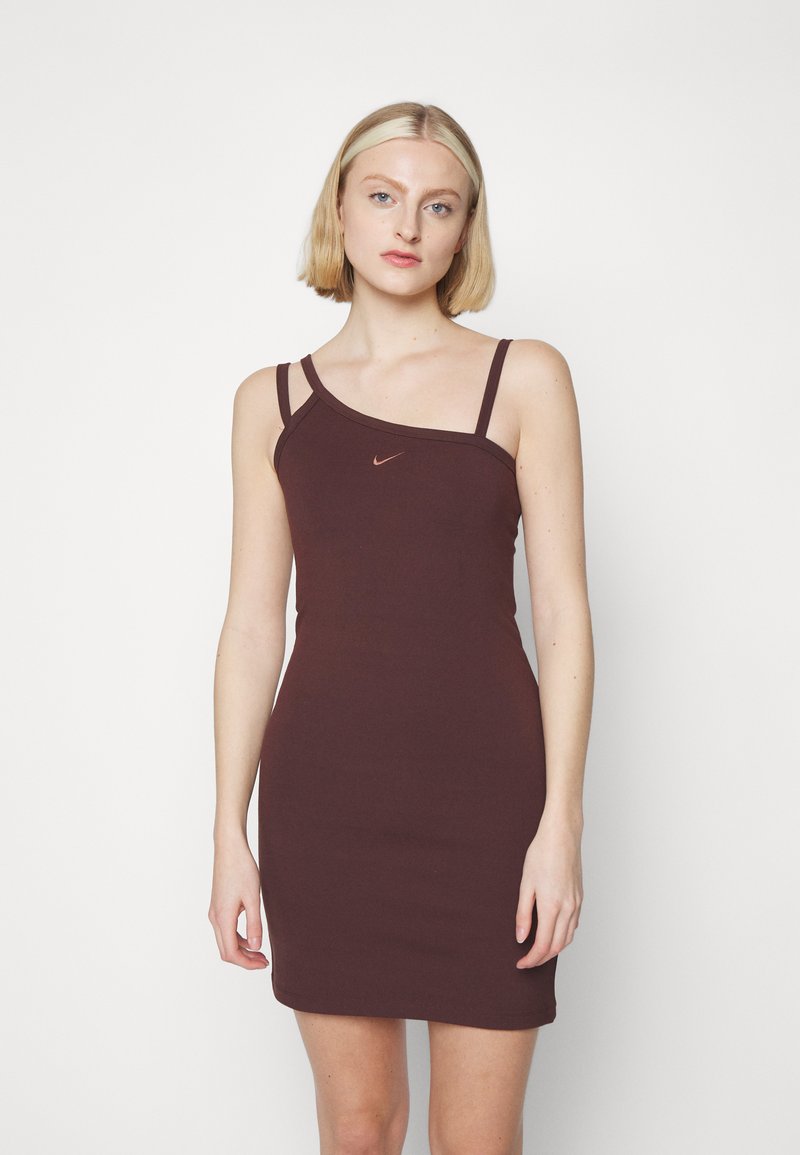 brown nike dress
