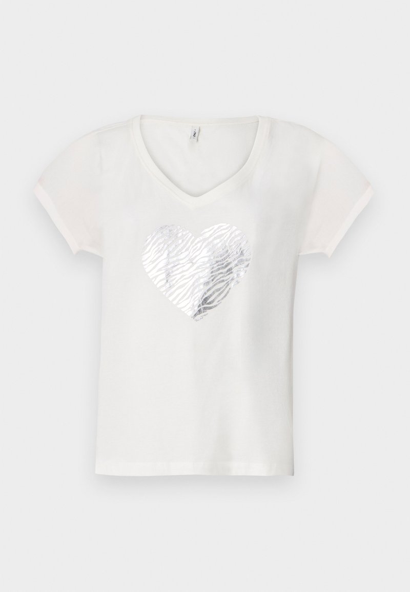 Only T-shirt print crème Only T-shirt print crème