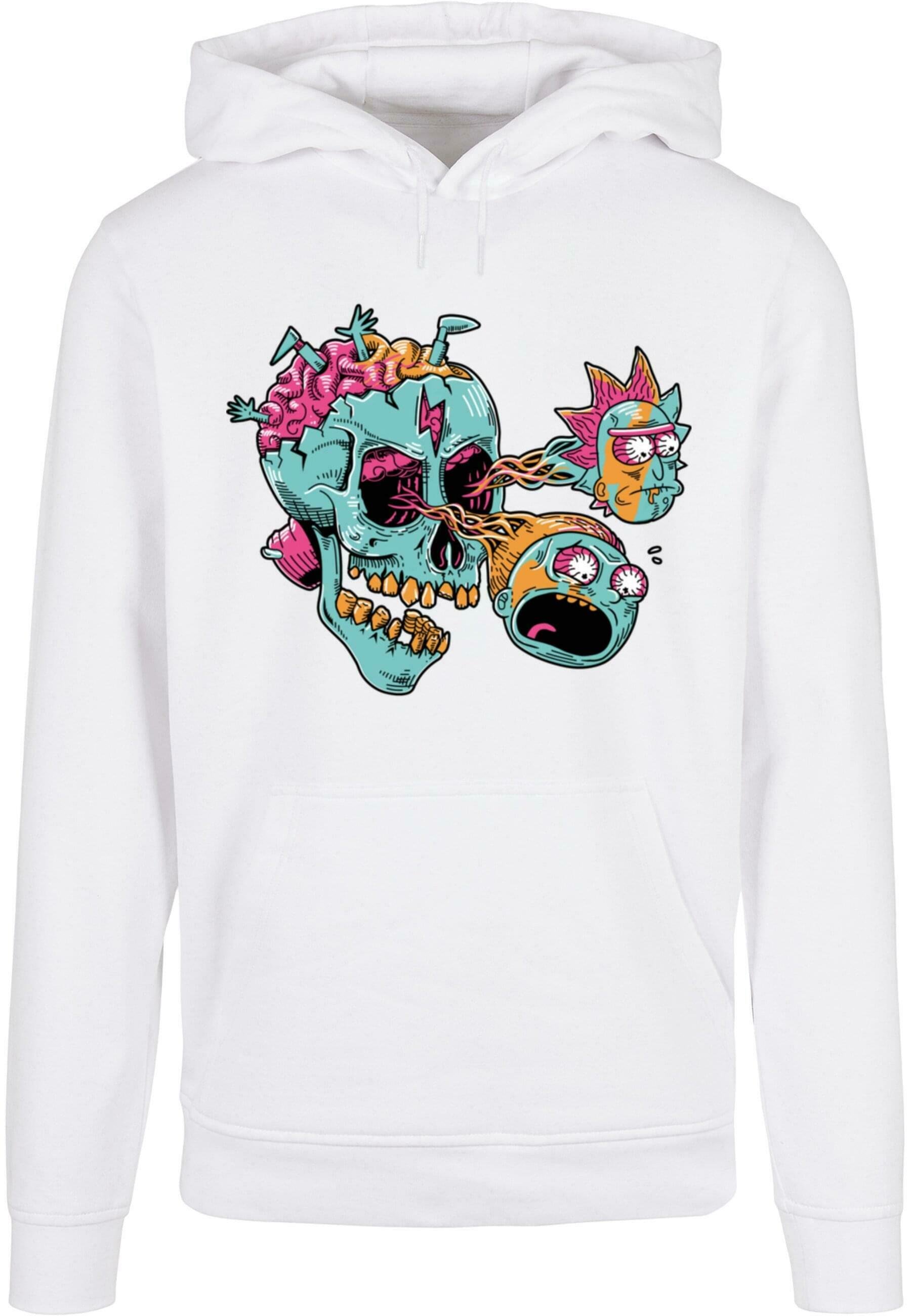 ABSOLUTE CULT RICK AND MORTY EYEBALL SKULL - Sweatshirt - white - Zalando.de