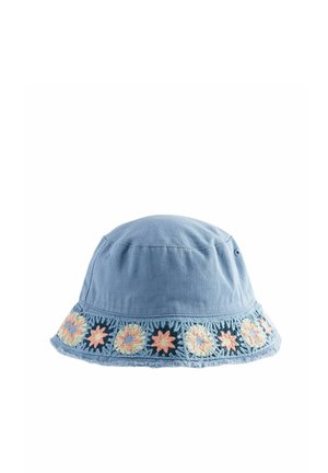 REGULAR FIT - Hatt - denim crochet trim