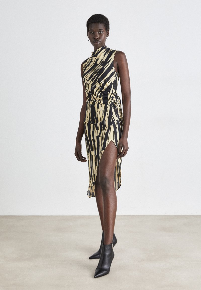 Dkny Dress Sleeveless Black