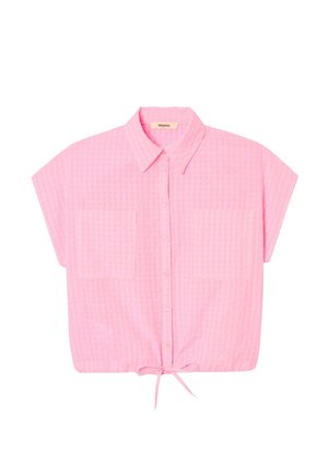 Promod, BLOUSE GAUFRÉE - Chemisier - rose