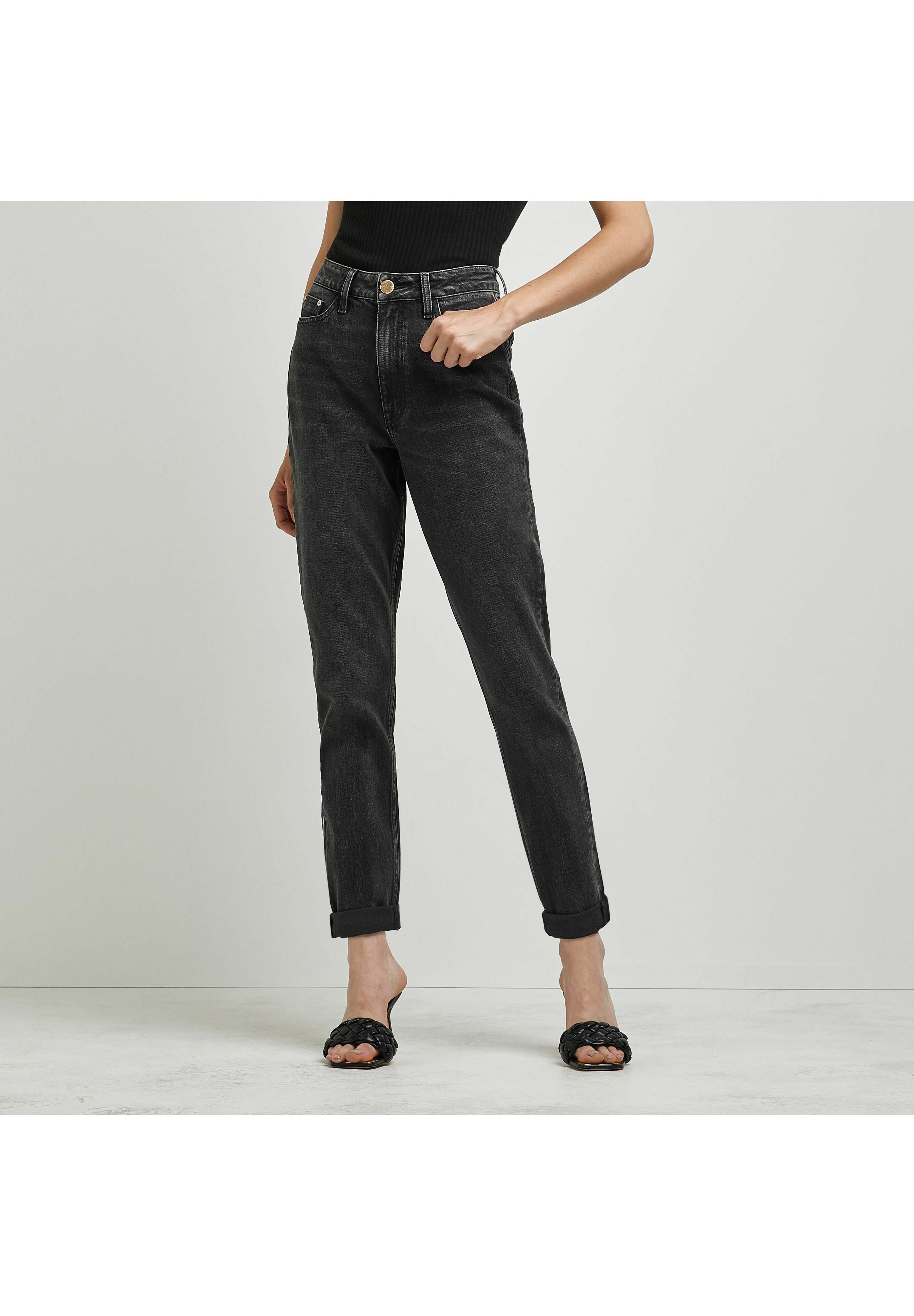 Donna HDs3N River Island Jeans slim fit - black/nero Donna HDs3N River Island Jeans slim fit - black/nero