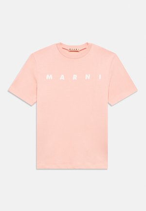 Marni UNISEX - Nyomott mintás póló - pastel pink