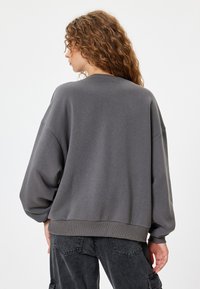Koton PRINTED - Sudadera - anthracite
