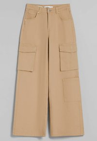 Bershka Flared-farkut - beige