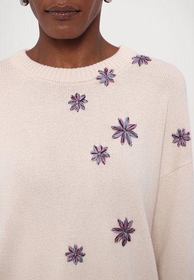 PS Paul Smith CREW NECK - Strickpullover - white