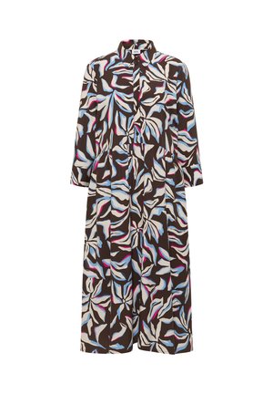 Cecil MIDI-MIT PRINT UND TASCHEN - Robe chemise - braun