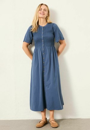 REGULAR FIT - MIDI - Blusenkleid - indigo blue
