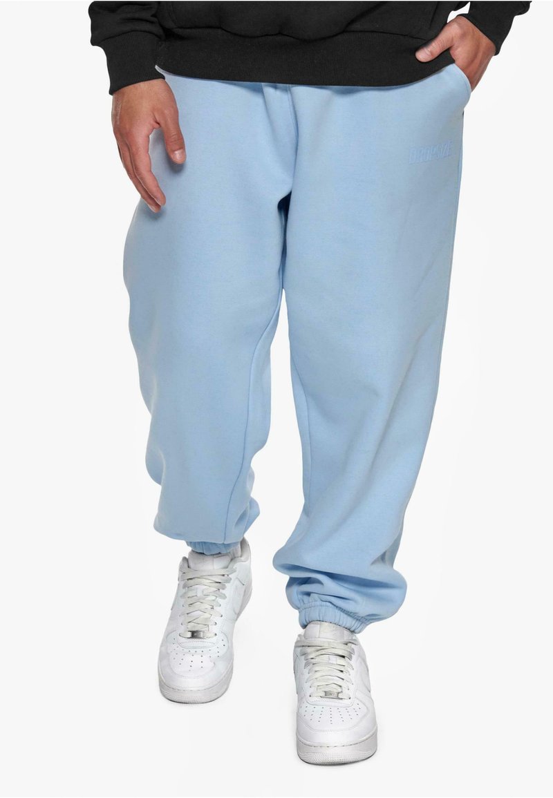 Dropsize HEAVY LOOSE FIT JOGGER - Joggebukse - baby blue
