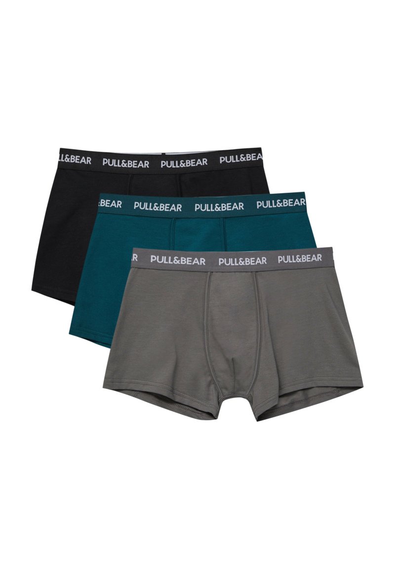 PULL&BEAR 3PACK Panties black/schwarz Zalando.at