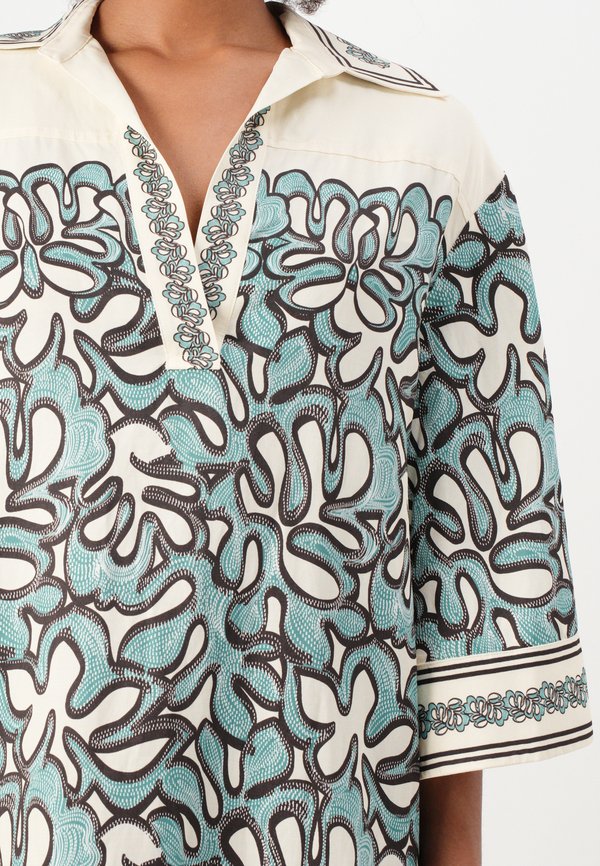 IMOGEN TUNIC MINI DRESS - Day dress - ocean corals3