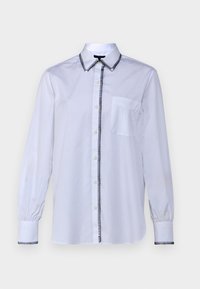 MAXINE BLANKET STITCH SHIRT - Bluza z gumbi - white