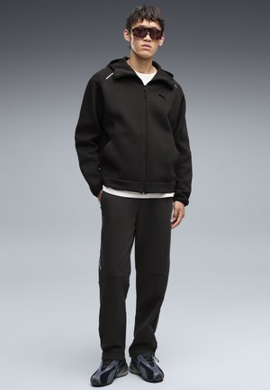 Puma, PUMATECH RELAXED FULL ZIP HOODIE DK - Sweater met rits - puma black
