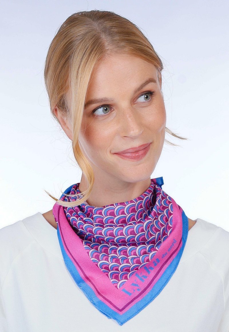 Lykka du Nord RAINBOW - Tuch - azalea