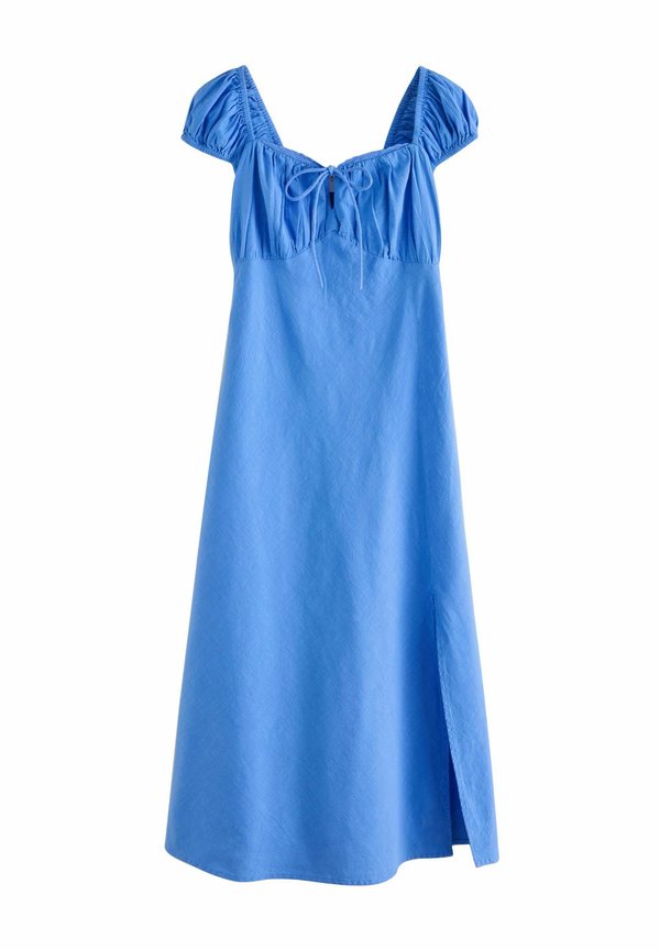 REGULAR FIT - PUFF SLEEVE MIDI - Freizeitkleid