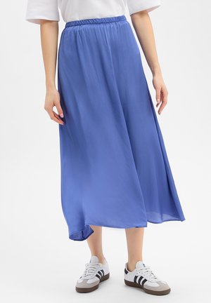 American Vintage BOVALOW - A-vonalú szoknya - bleuet