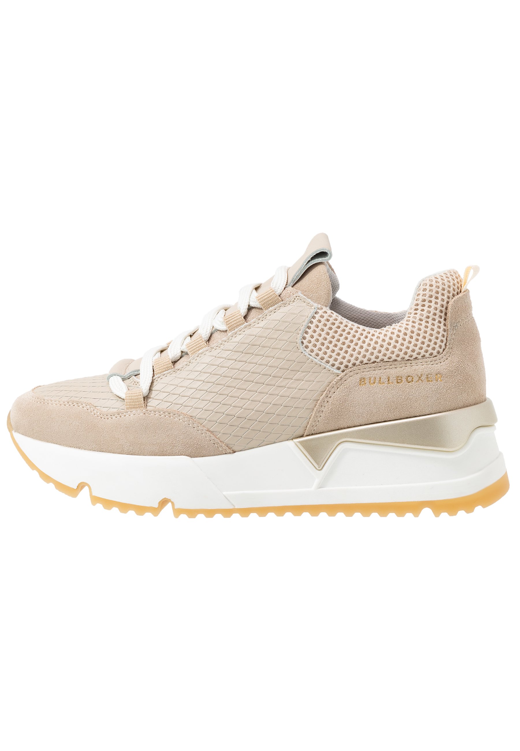 Bullboxer Joggesko sandbeige Zalando.no Bullboxer Joggesko whiteyellow Zalando.no
