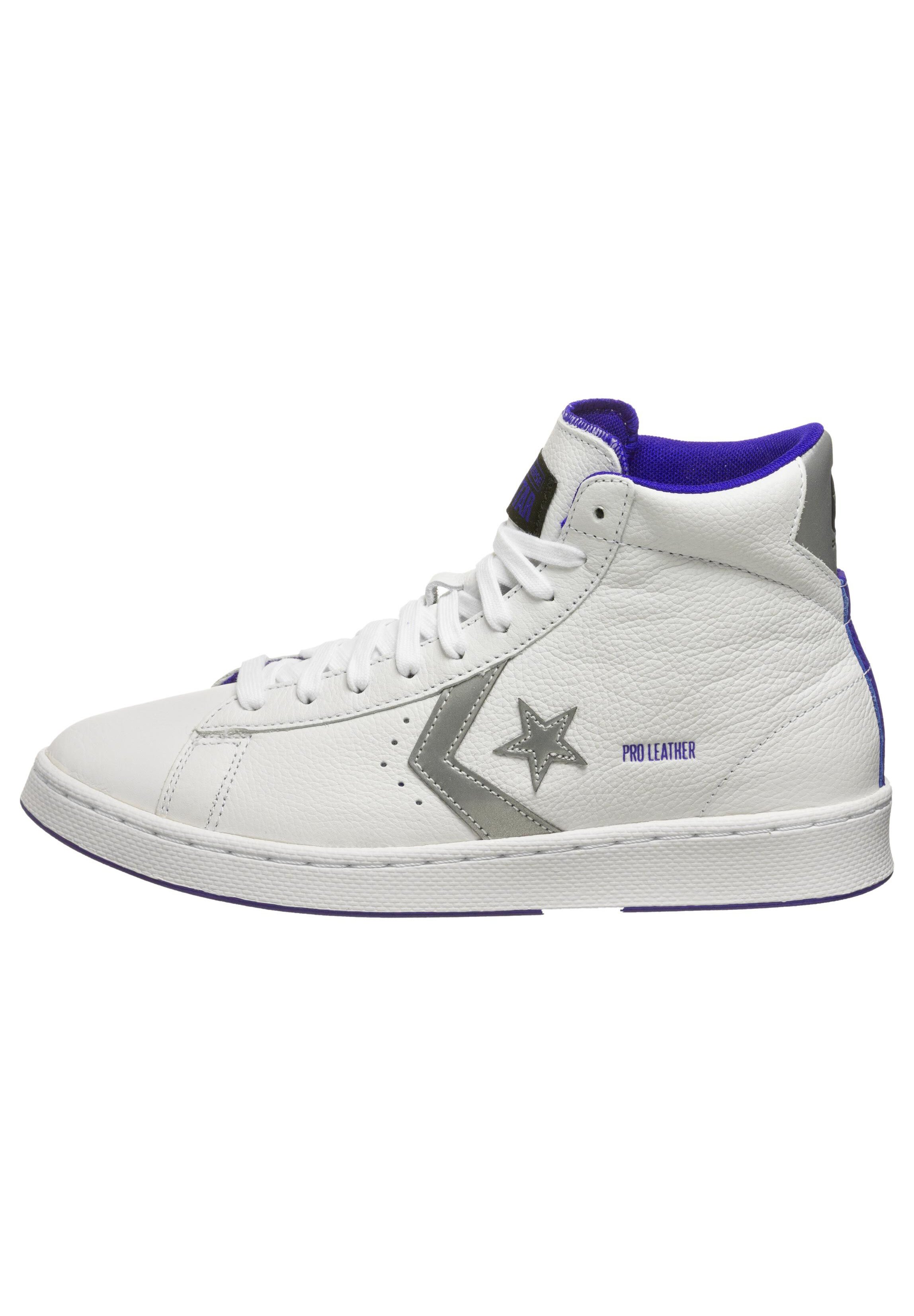 white and silver converse