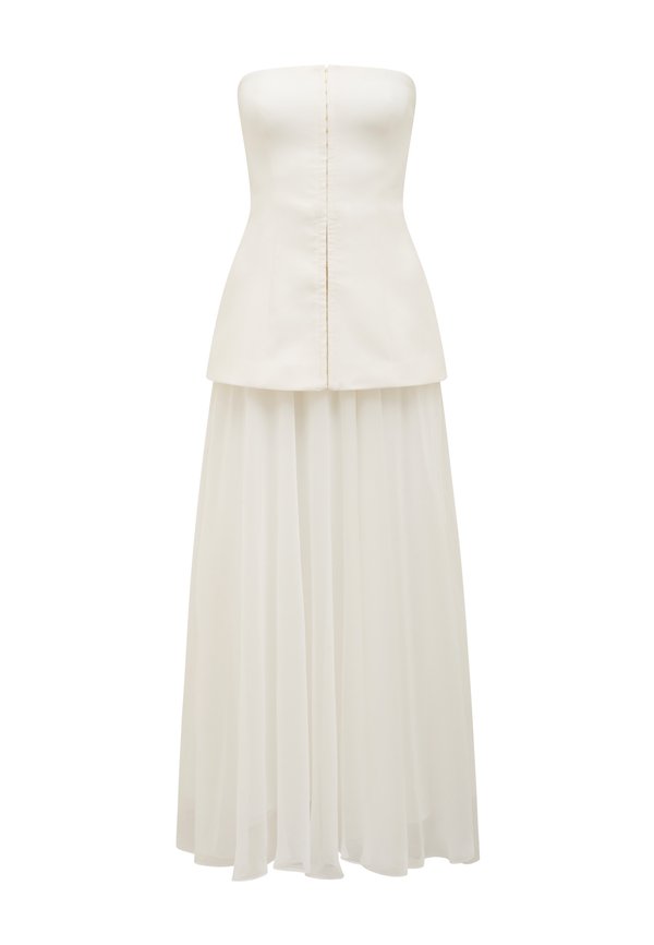 ALEXIS HOOK AND EYE SHEER MIDI - Cocktail dress / Party dress - cream3