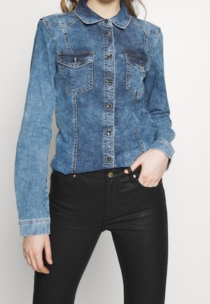 Hemdbluse - blue denim
