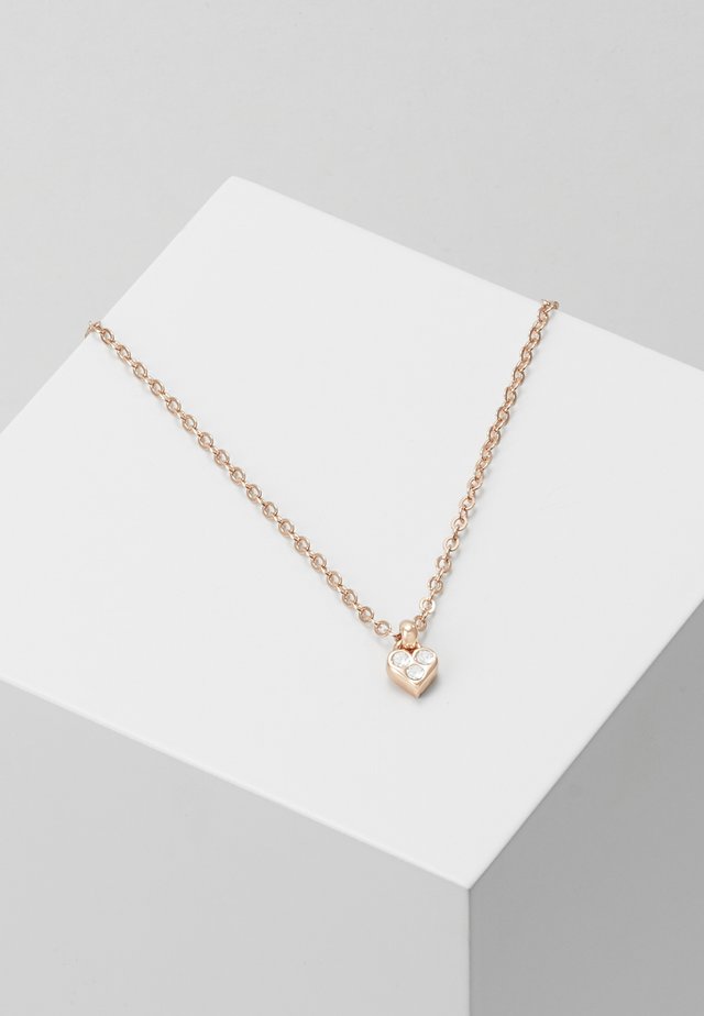 NEMARRA NANO HEART CHOKER - Necklace - rose gold-coloured